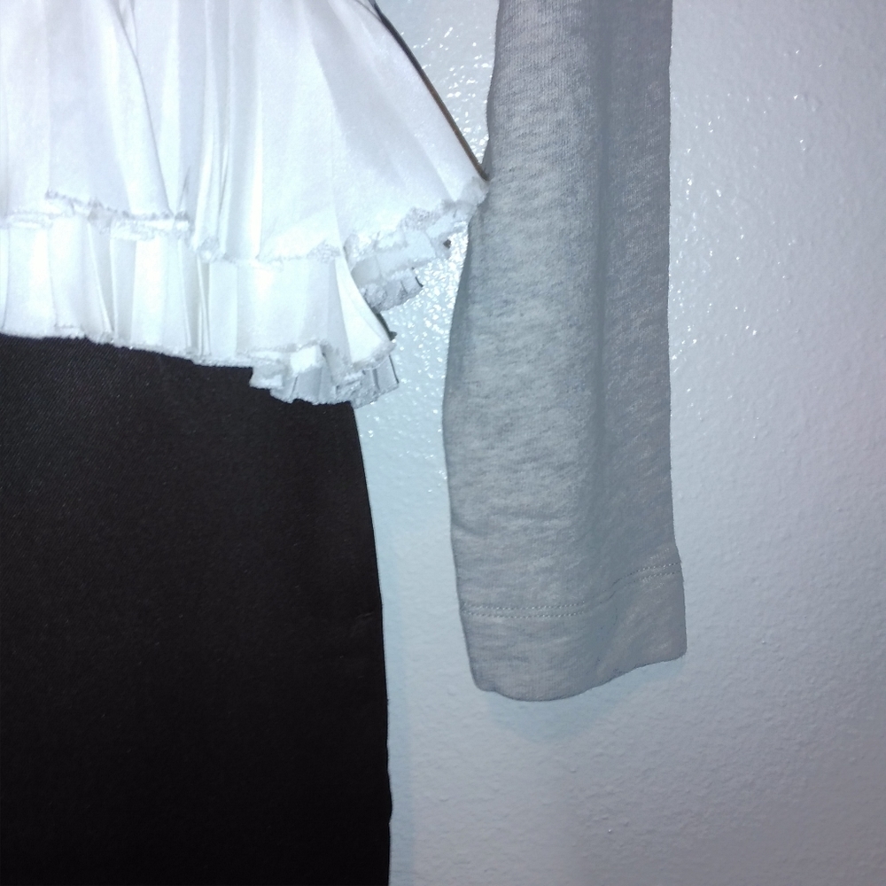 J Crew Ruffle Hem Sweatshirt - Picture 6 of 11